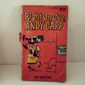 Right On Cue ANDY CAPP by Smythe No back cover page
